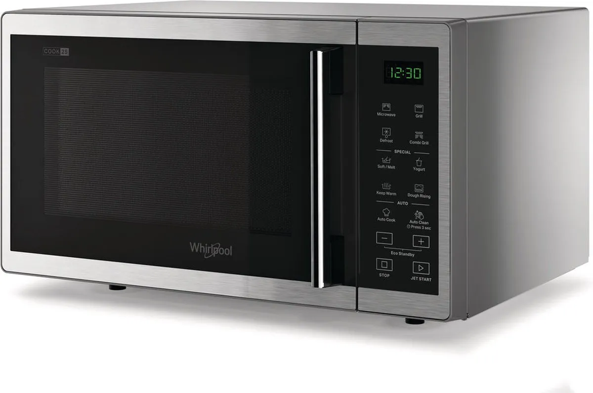 Whirlpool MWP 253 SX Magnetron 900W - Roestvrijstaal