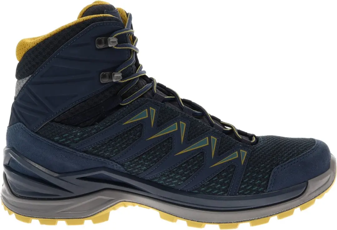 Lowa Innox Pro GTX Mid Wandelschoenen - Steel Blue/Mustard - afbeelding 5 van 6