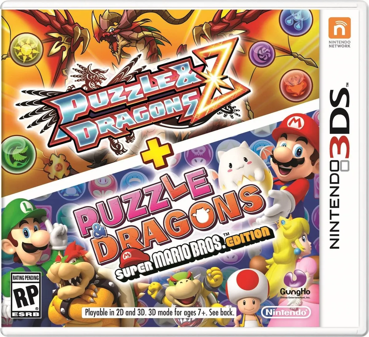 Nintendo Puzzle & Dragons Z Super Mario Bros Edition 2DS