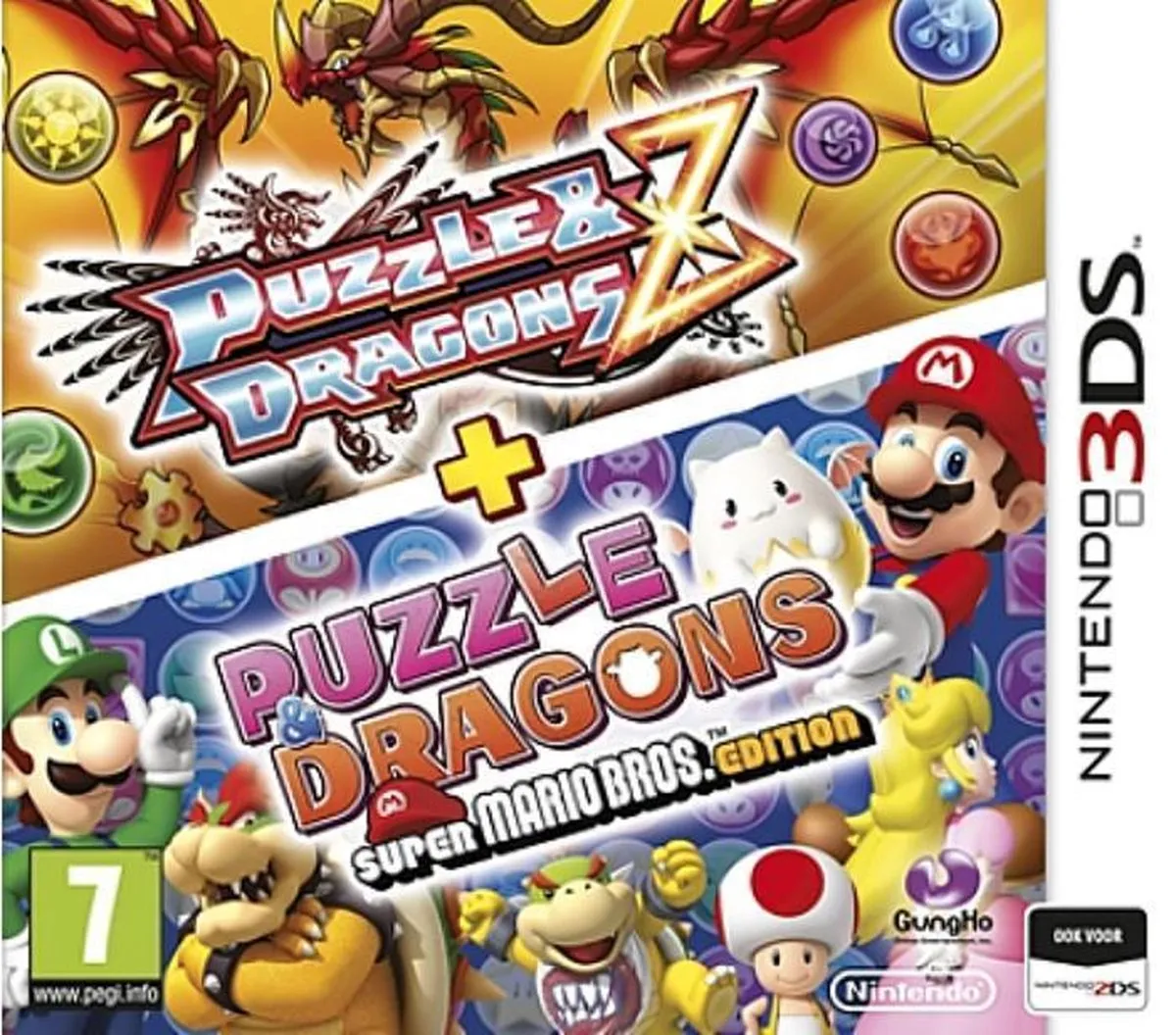 Nintendo Puzzle & Dragons Z Super Mario Bros Edition 2DS