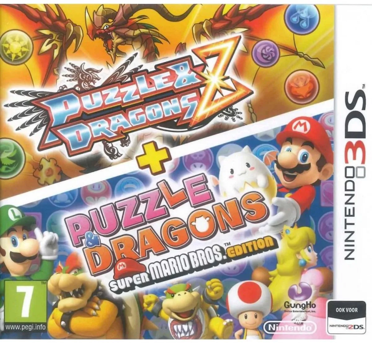 Nintendo Puzzle & Dragons Z Super Mario Bros Edition 2DS