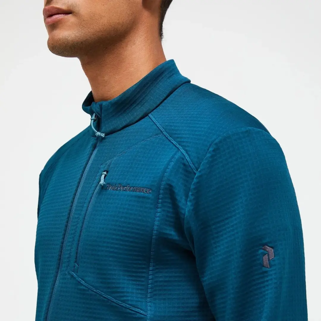 Peak Performance Trail Grid Fleece Half Zip Heren - XL - afbeelding 5 van 6