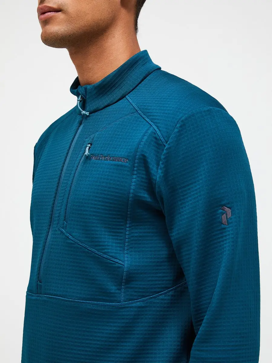 Peak Performance Trail Grid Fleece Half Zip Heren - XL - afbeelding 6 van 6