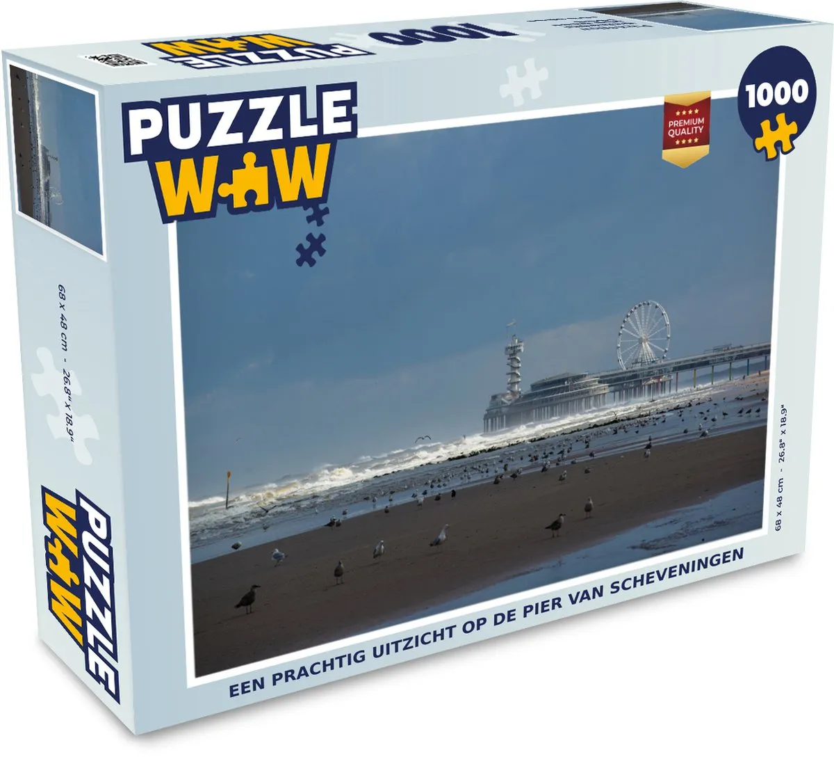 PuzzleWow Scheveningen Legpuzzel 1000 Stuks