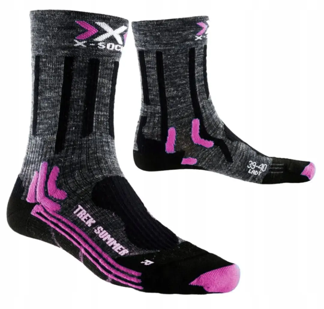 X-Socks Trekking Sokken Dames Hoog