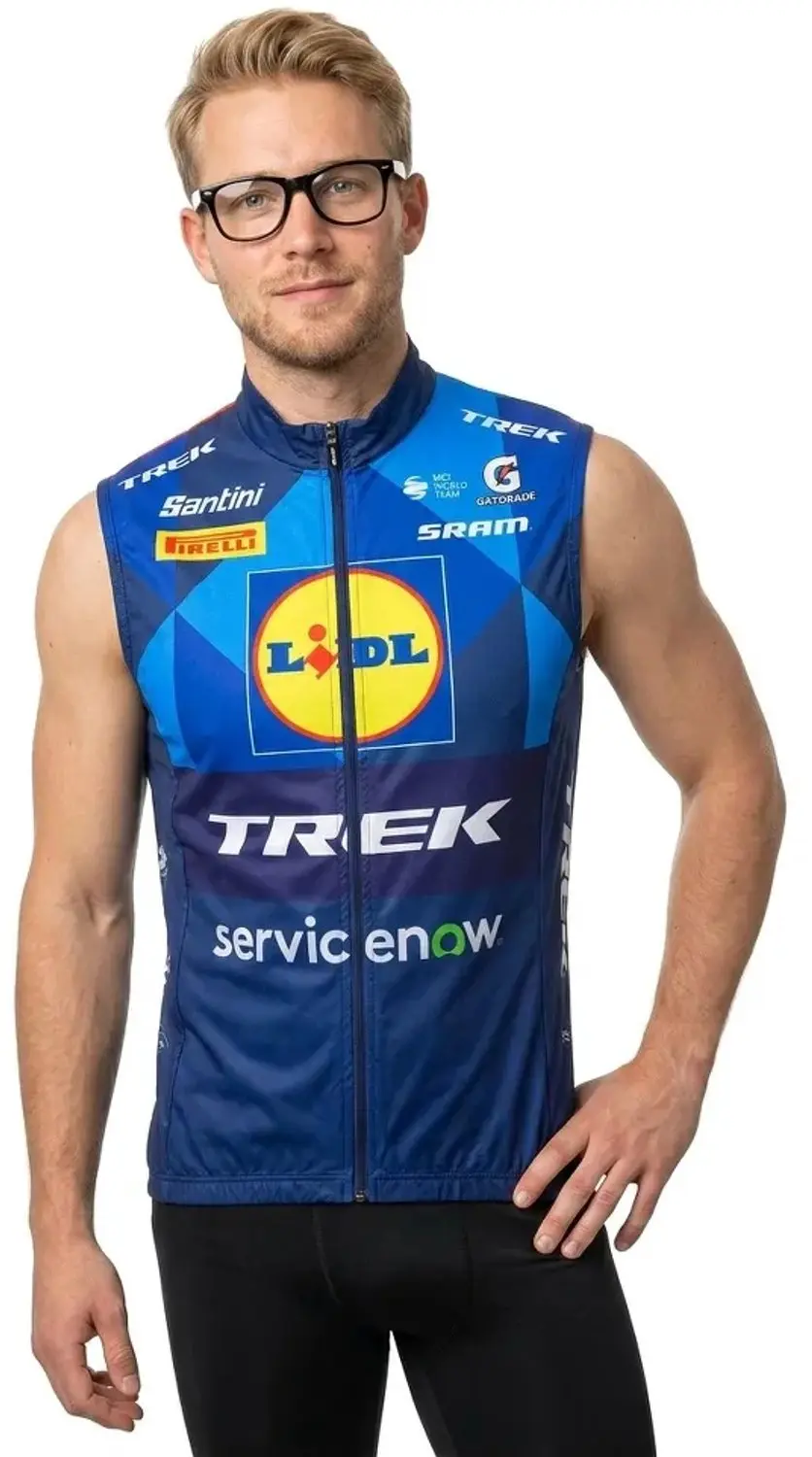 Santini Lidl-Trek 2026 Fan Line Windbodywarmer