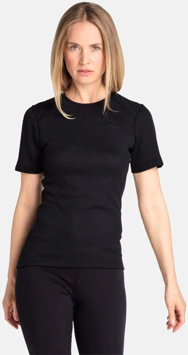 Odlo Active Warm Eco Functioneel Overhemd Dames - XL - Zwart - afbeelding 2 van 6
