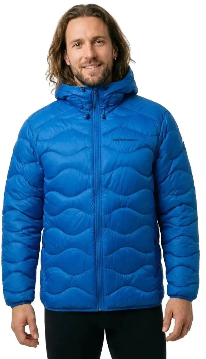 Peak Performance Helium Donzen Jas Blauw S Man
