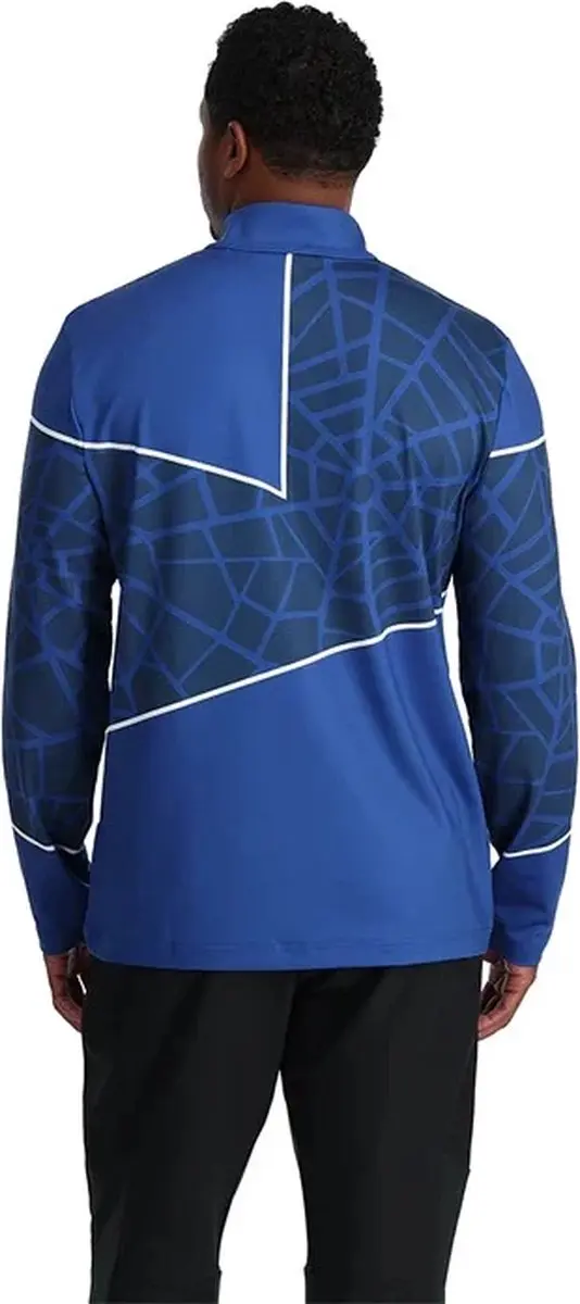 Spyder Vital 1/2 Zip Skipully Heren - Blauw Dessin 2XL - afbeelding 5 van 6