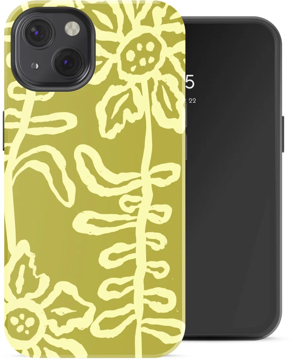 Selencia Hoesje iPhone 13 Chalky Bloom
