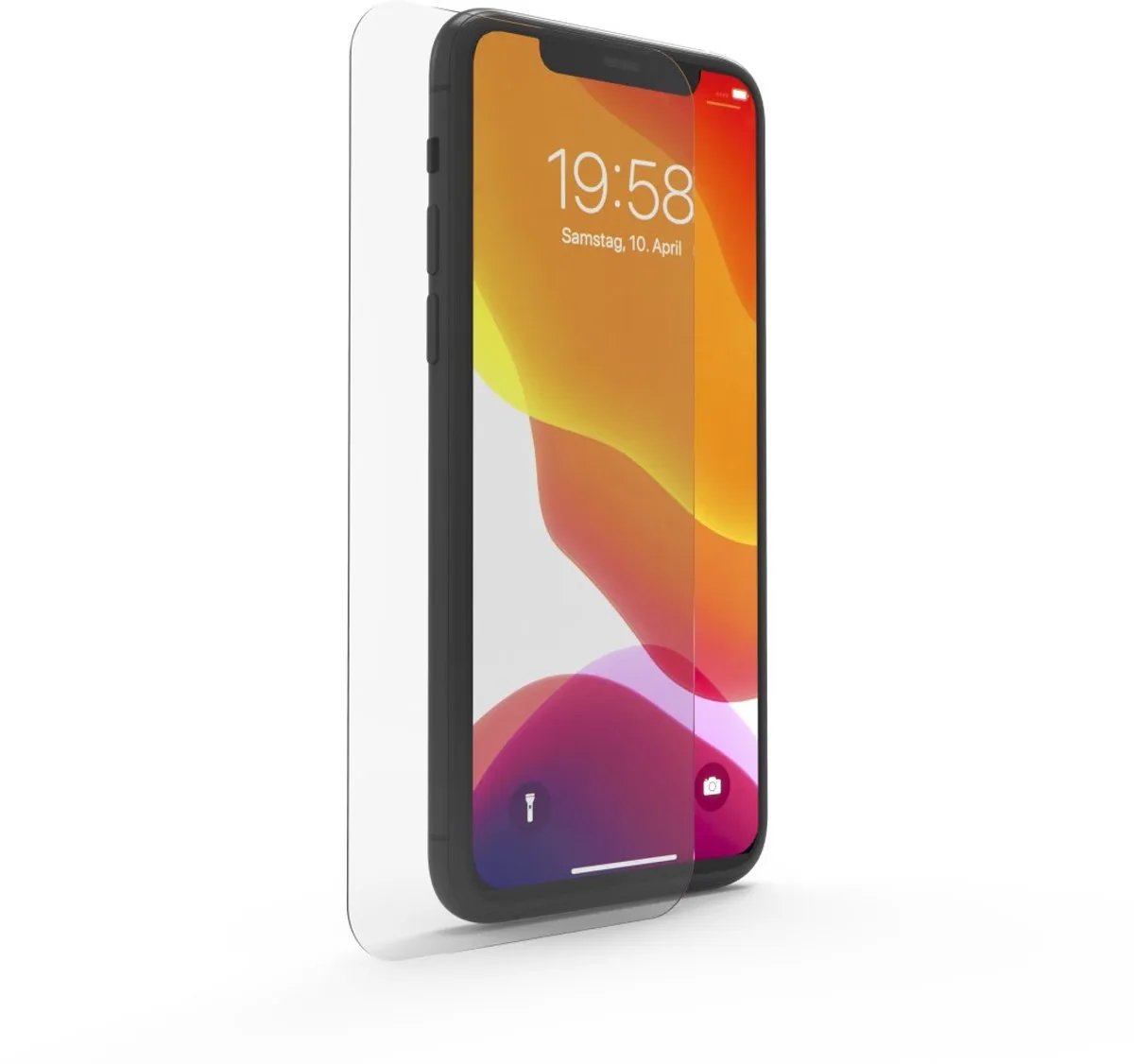 Hama iPhone 11 Screenprotector Clear - Montagehulp