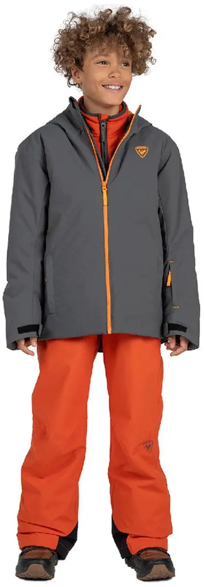 Rossignol Jr Strawpile Ski Jas Kinder - Grijs - afbeelding 4 van 6