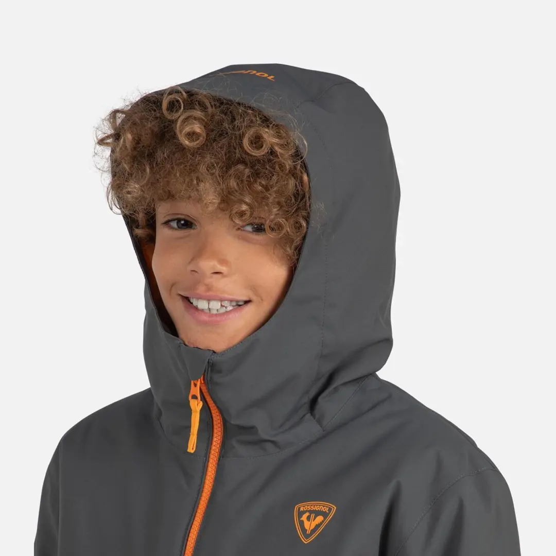 Rossignol Jr Strawpile Ski Jas Kinder - Grijs - afbeelding 6 van 6