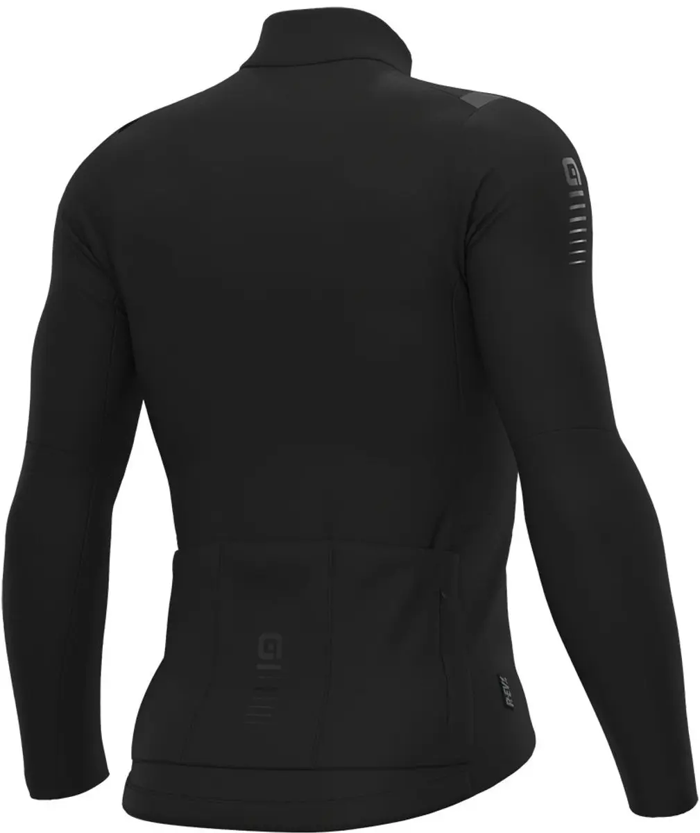 Alé R-EV1 Warm Race Fietsshirt Lange Mouwen - Zwart - M - afbeelding 2 van 6