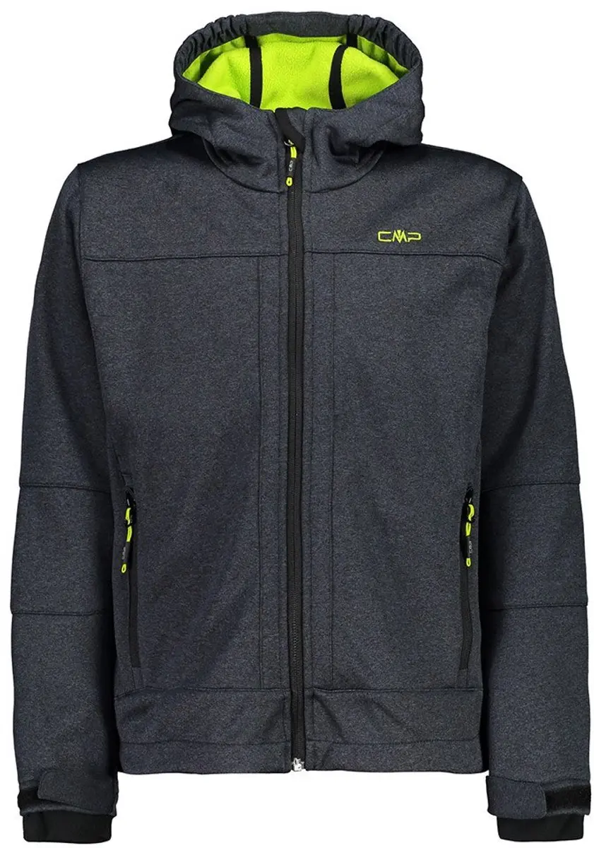Cmp Fix 3a00094m Softshelljack Grijs 10 Years Jongens,Meisjes