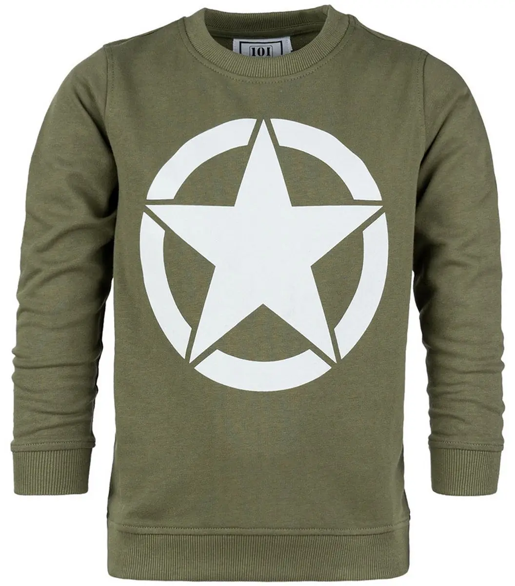 Kinder sweater U.S. Star Groen 110/116