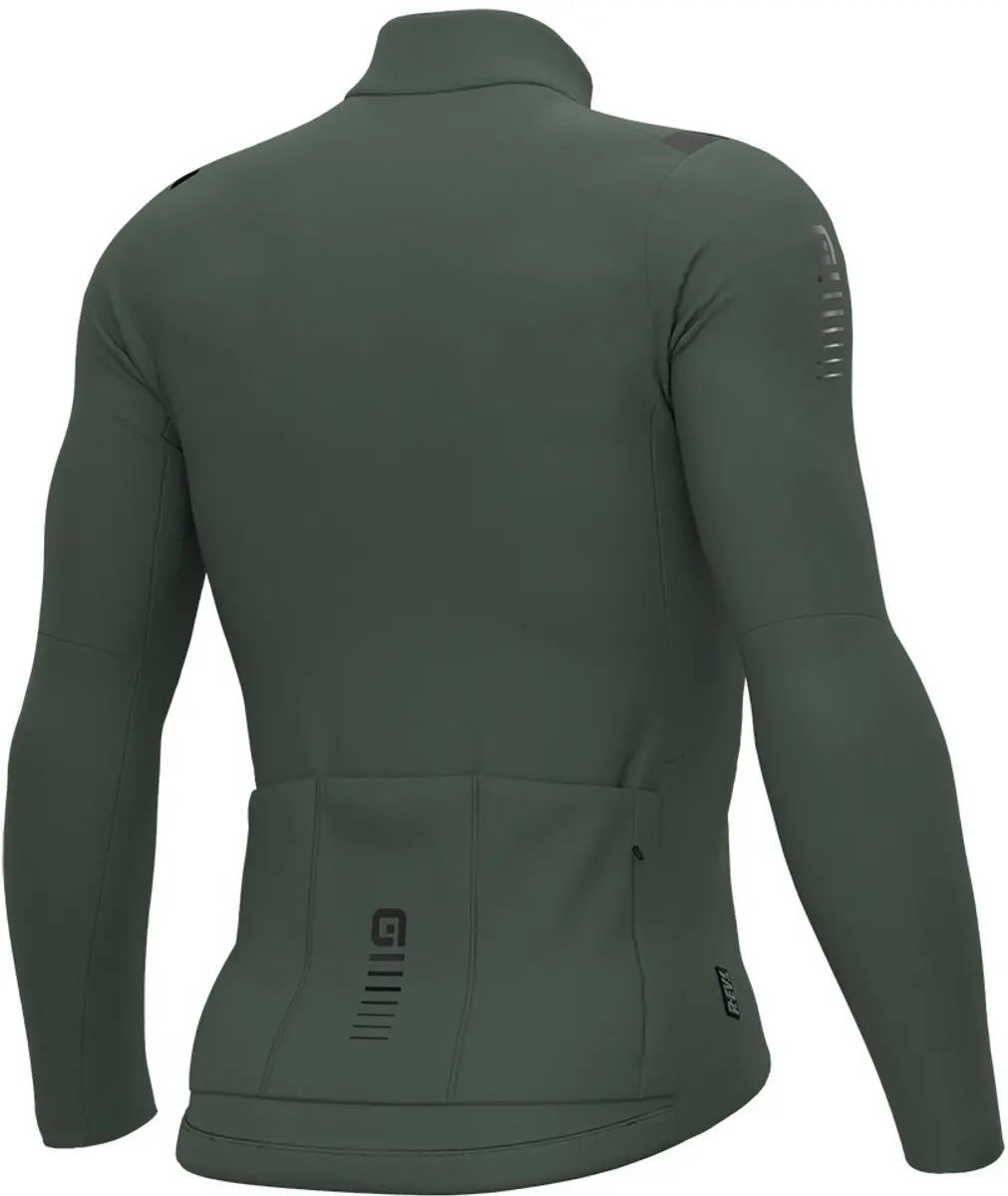Alé R-EV1 Warm Race Fietsshirt - Donkergroen - XL - afbeelding 2 van 4