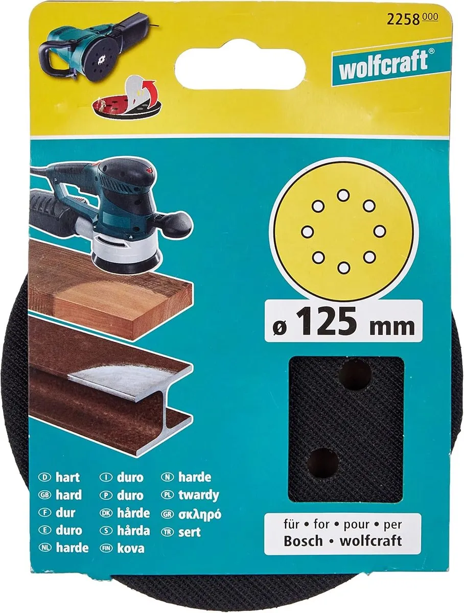 Wolfcraft Zelfhechtende Steunschijf 2258000