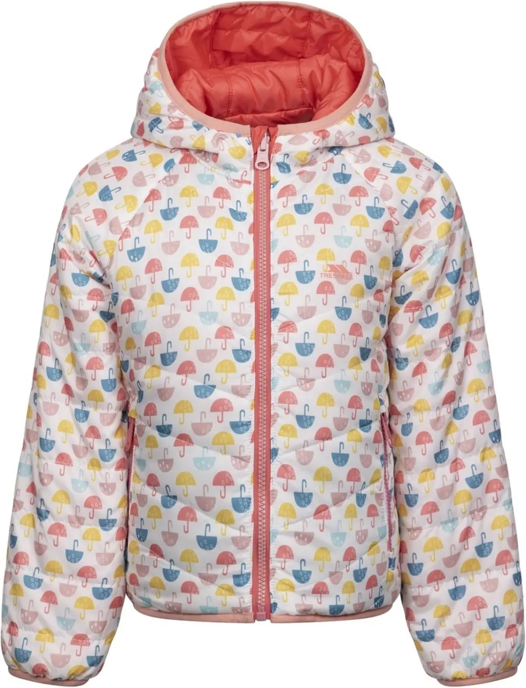 Trespass Kinderwinterjas Dessie Omkeerbare Casual Jas