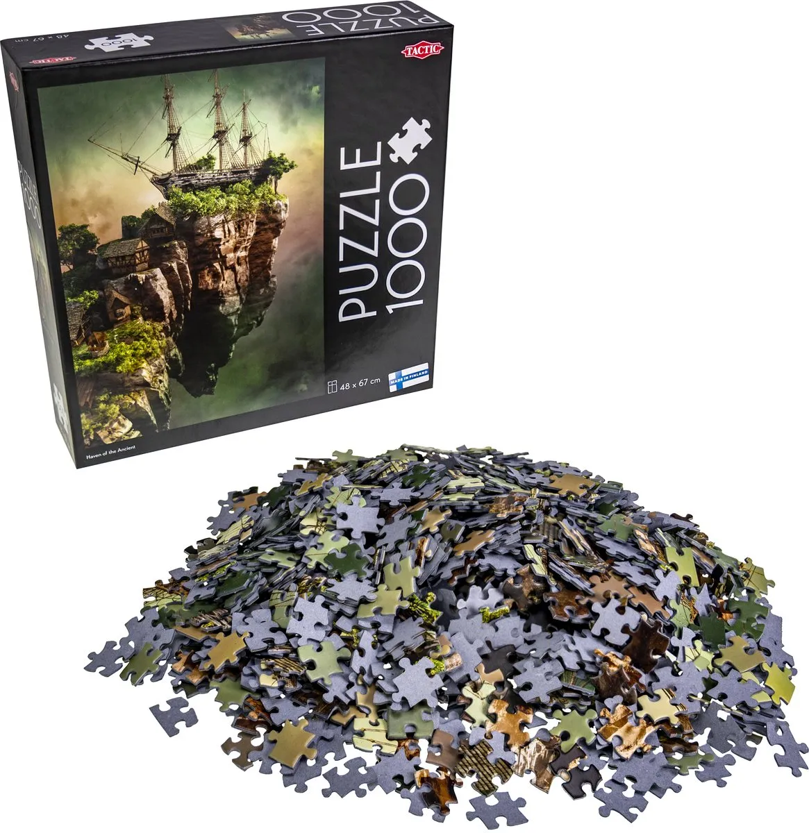 Tactic Haven of the Ancient Puzzel 1000 Stuks - Scandinavisch