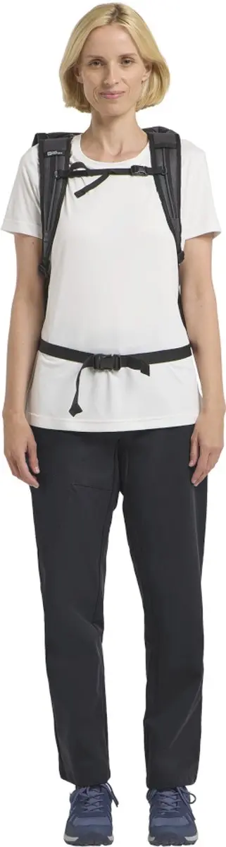 Jack Wolfskin Pico Trail Pants W Outdoorbroek - Zwart - afbeelding 5 van 6