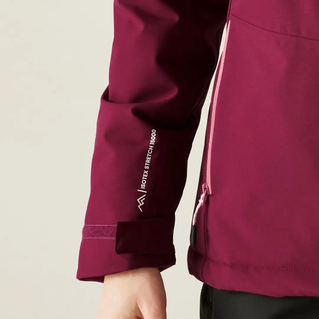 Regatta Highton Stretch Waterdicht Damesjack - Rood - afbeelding 4 van 6