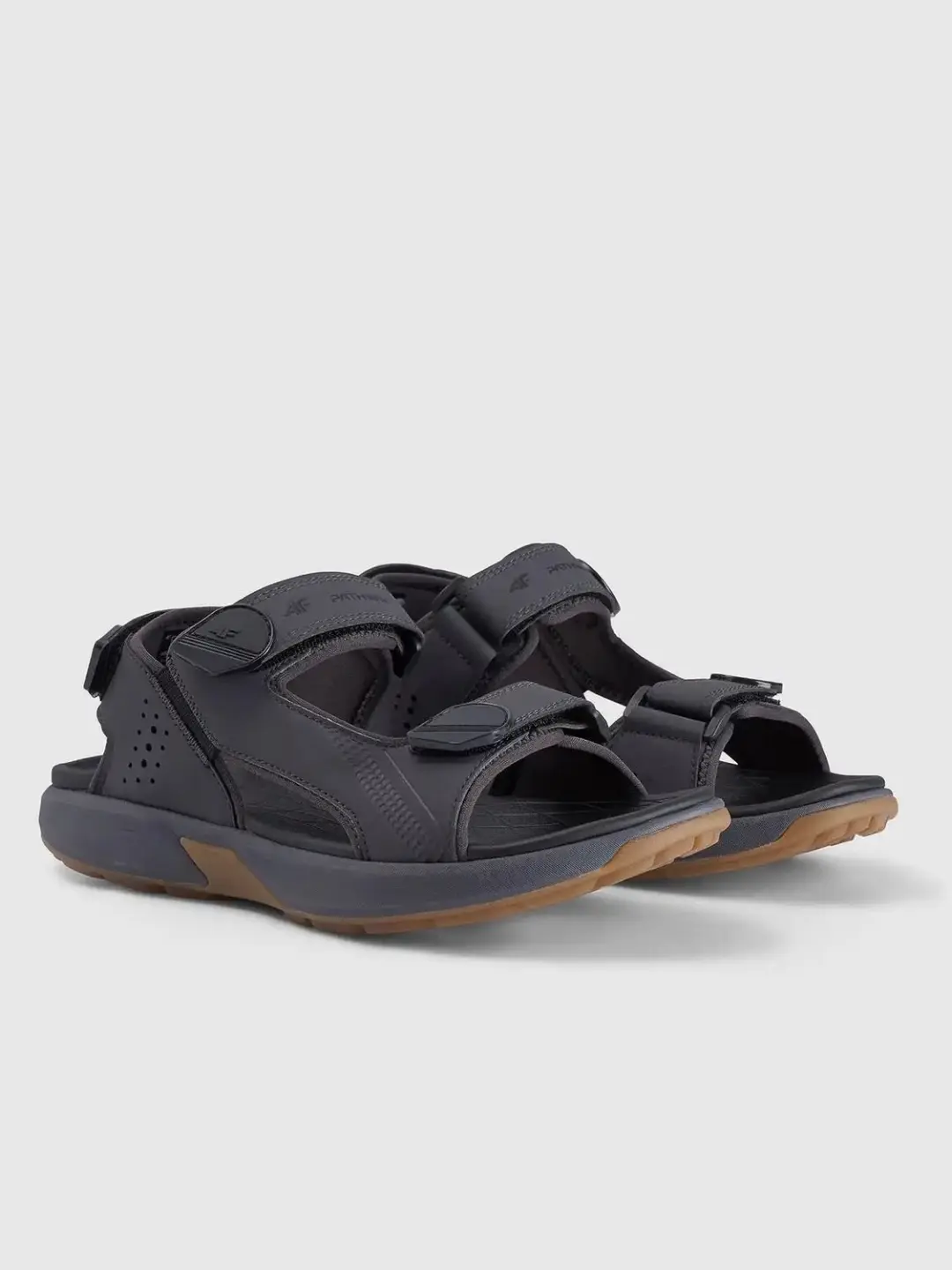 4F Heren Sandalen M1118 - Comfort & Grip - Grijs - afbeelding 2 van 5