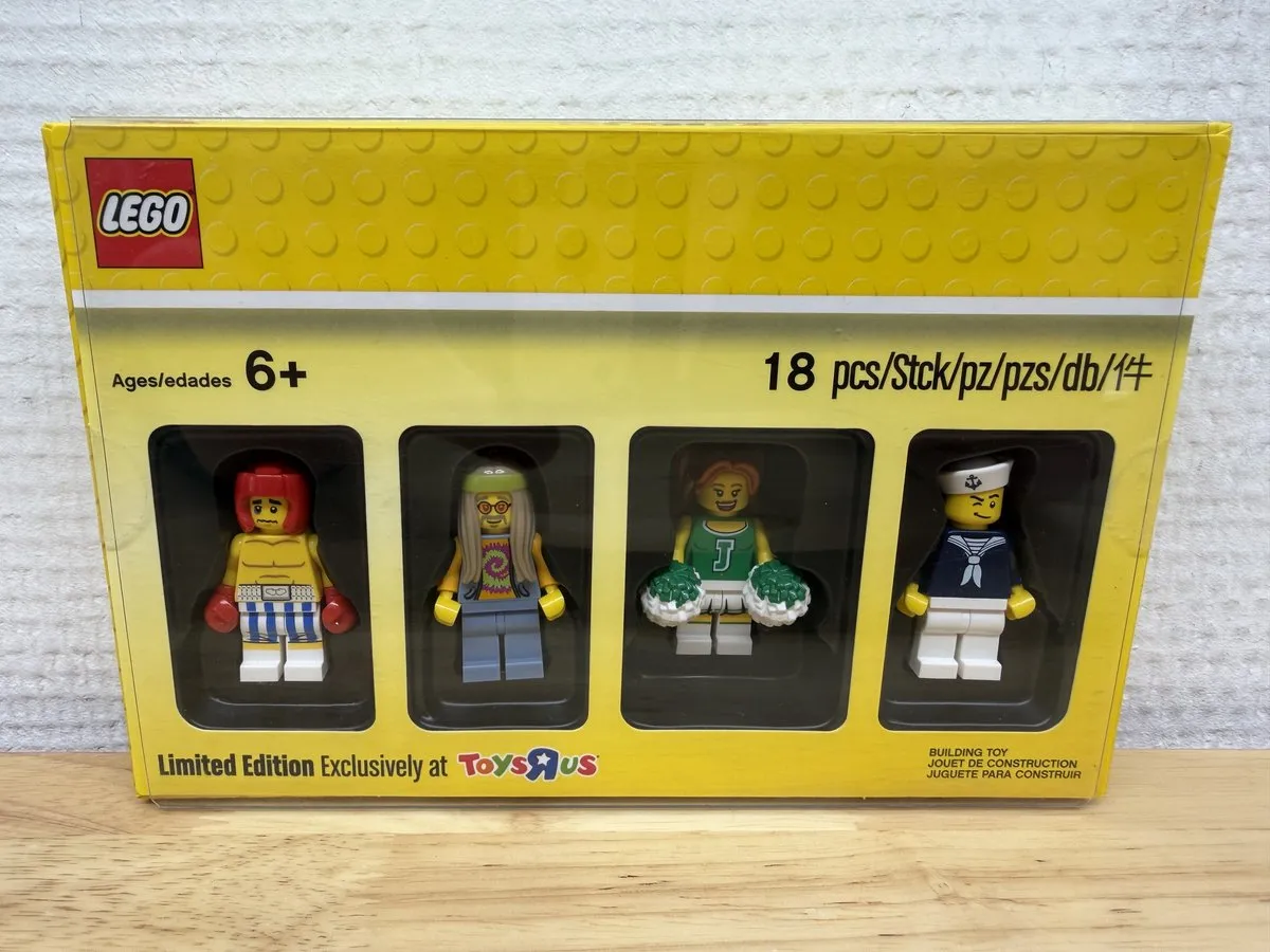 LEGO Bricktober Minifiguren 4/4 - 4 Stuks Multikleur