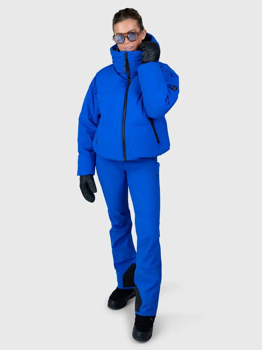 Brunotti Coldlake Softshell Ski Broek Dames - Dazzling Blue - afbeelding 5 van 6