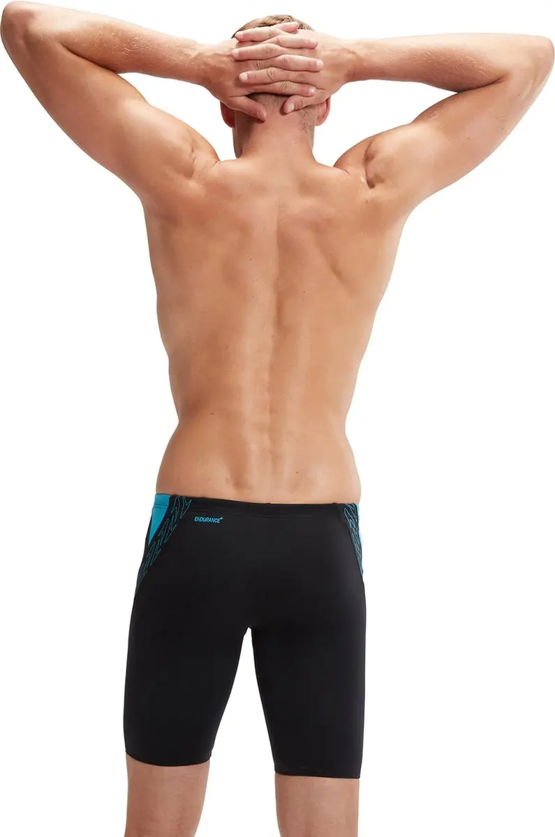 Speedo Hyperboom Splice Jammer Eco+ - Zwart/Blauw - afbeelding 4 van 6