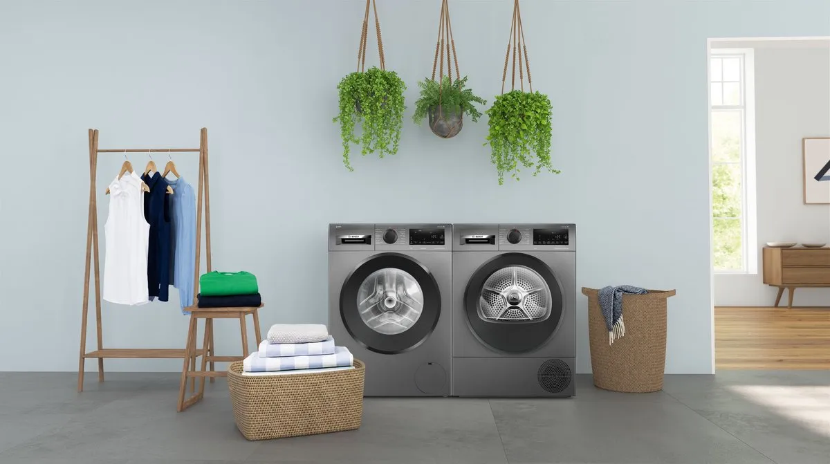 Bosch WQG235DREU Warmtepompdroger 8 kg - Cast iron grey