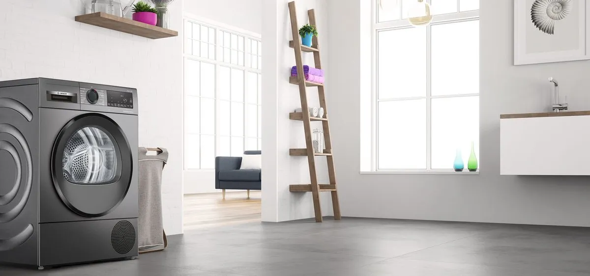 Bosch WQG235DREU Warmtepompdroger 8 kg - Cast iron grey