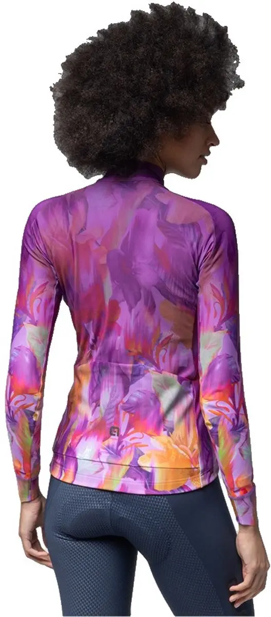Alé PR-E Jardin Fietsshirt Lange Mouwen - Paars - M - afbeelding 2 van 6