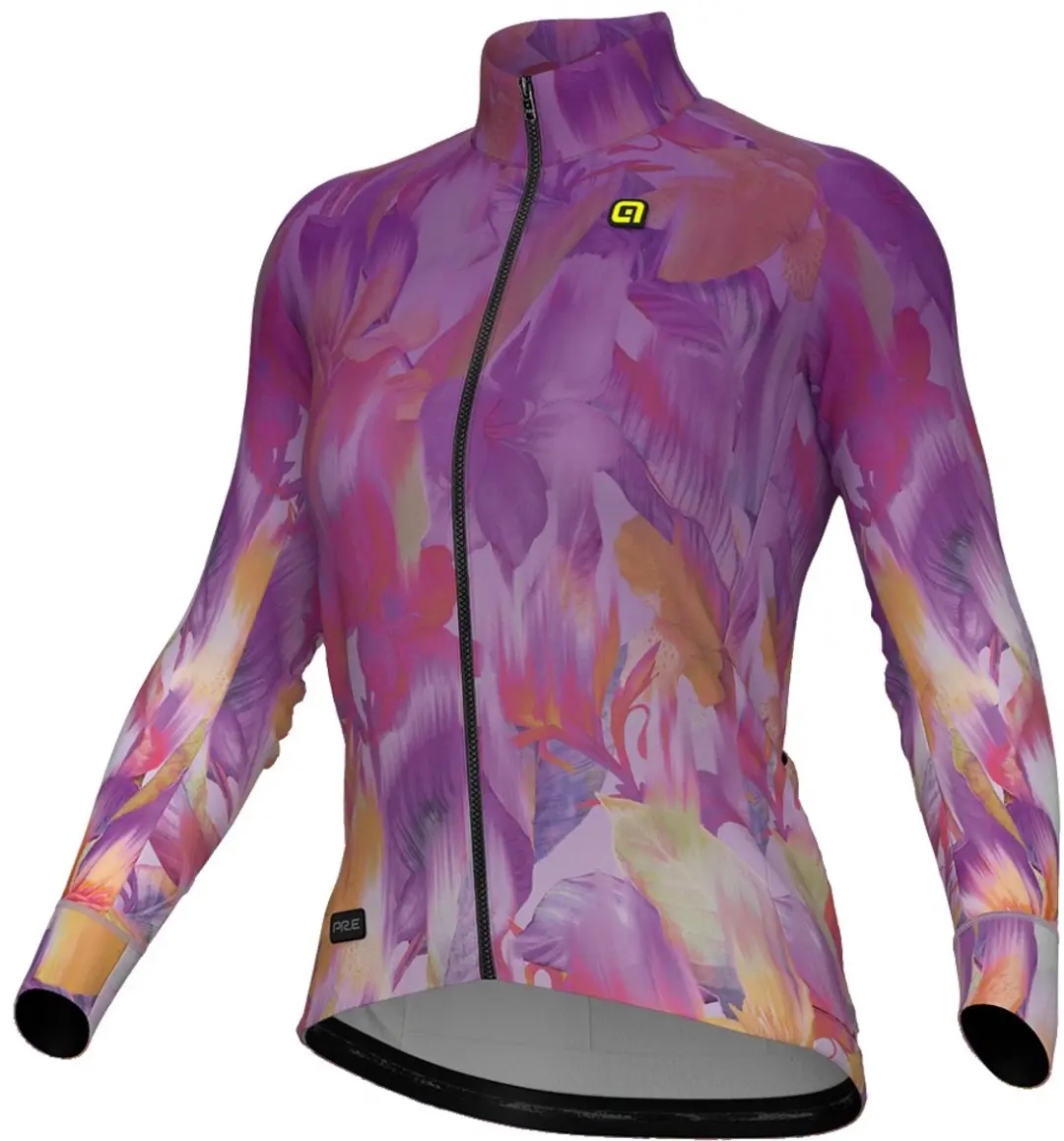 Alé PR-E Jardin Fietsshirt Lange Mouwen - Paars - M - afbeelding 4 van 6