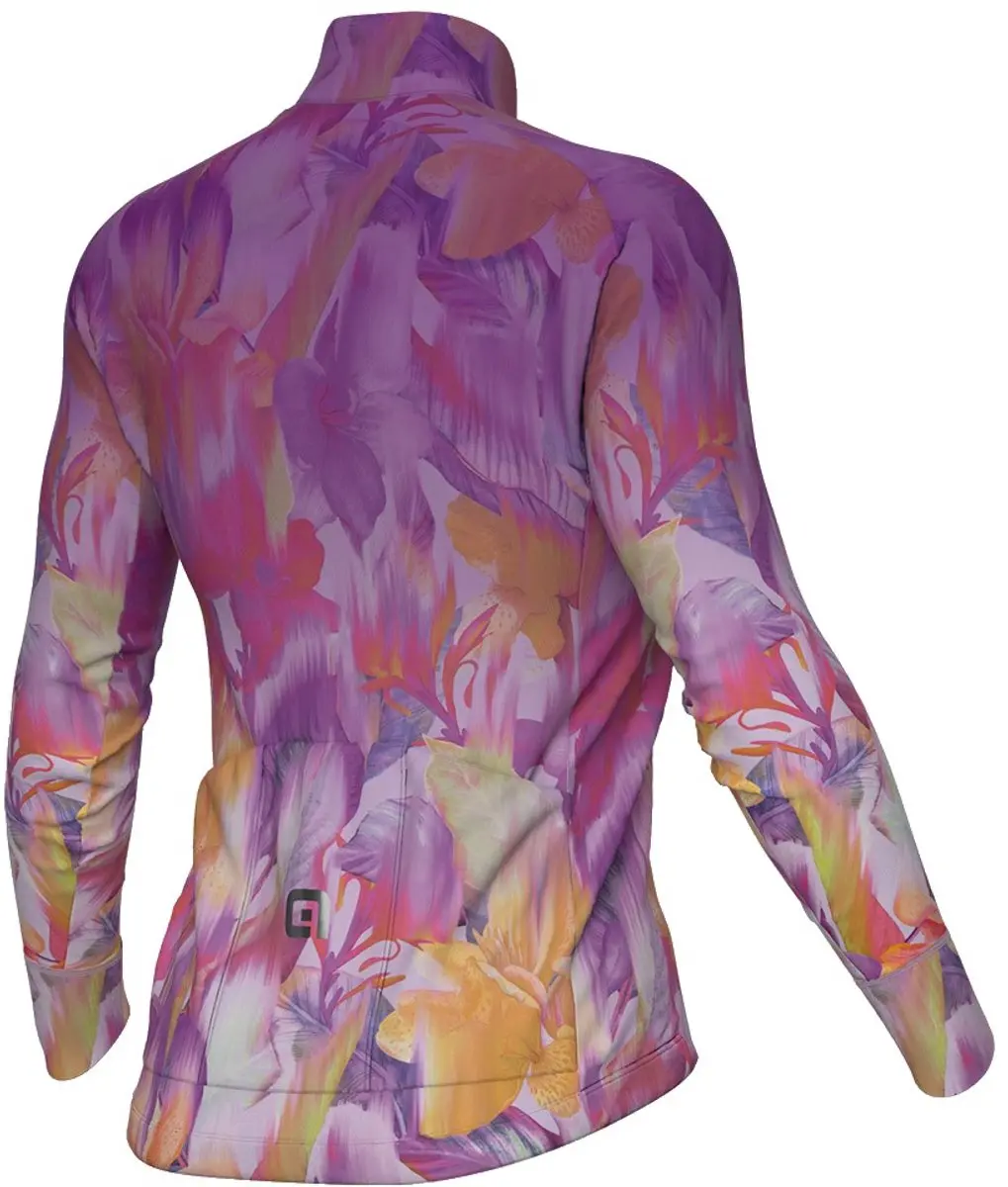 Alé PR-E Jardin Fietsshirt Lange Mouwen - Paars - M - afbeelding 5 van 6