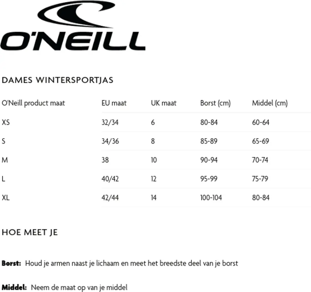 O'Neill Carbonite Ski Jas Dames - Beige/Groen/Wit - M - afbeelding 4 van 6