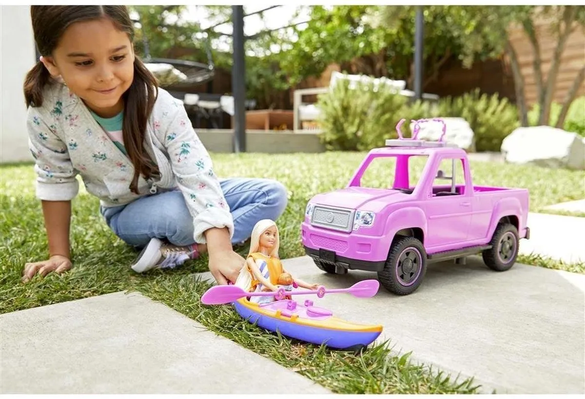 Barbie Camping Fun Pick-Up Pop - Multicolor
