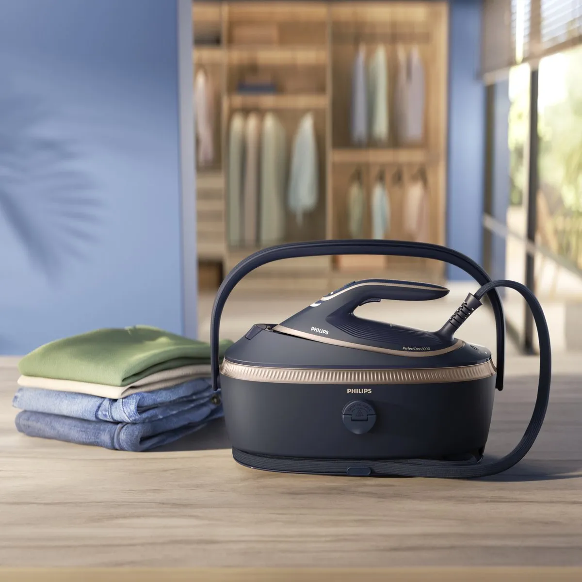 Philips Dali PerfectCare PSG8300/20 Stoomgenerator - 3120W - 1400ml - Blauw