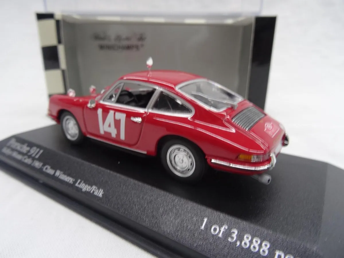 Porsche 911 Rallye Monte Carlo 1965 - 1:43 - Minichamps
