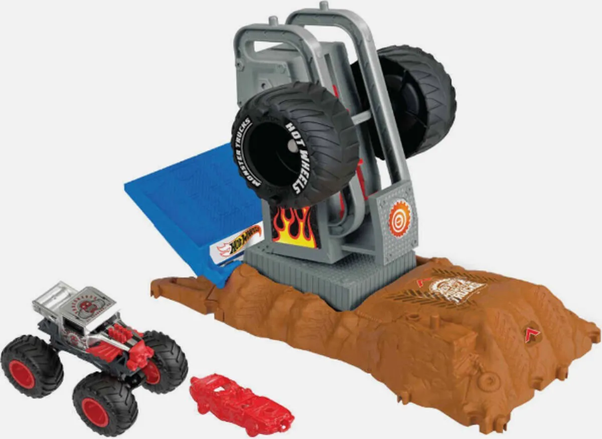 Hot Wheels Monster Trucks Arena Smashers Bone Shaker