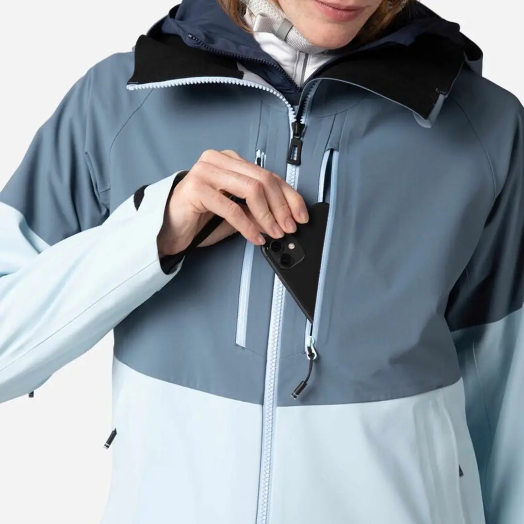 Rossignol Rallybird Ski Jas Dames - Blauw - afbeelding 6 van 6