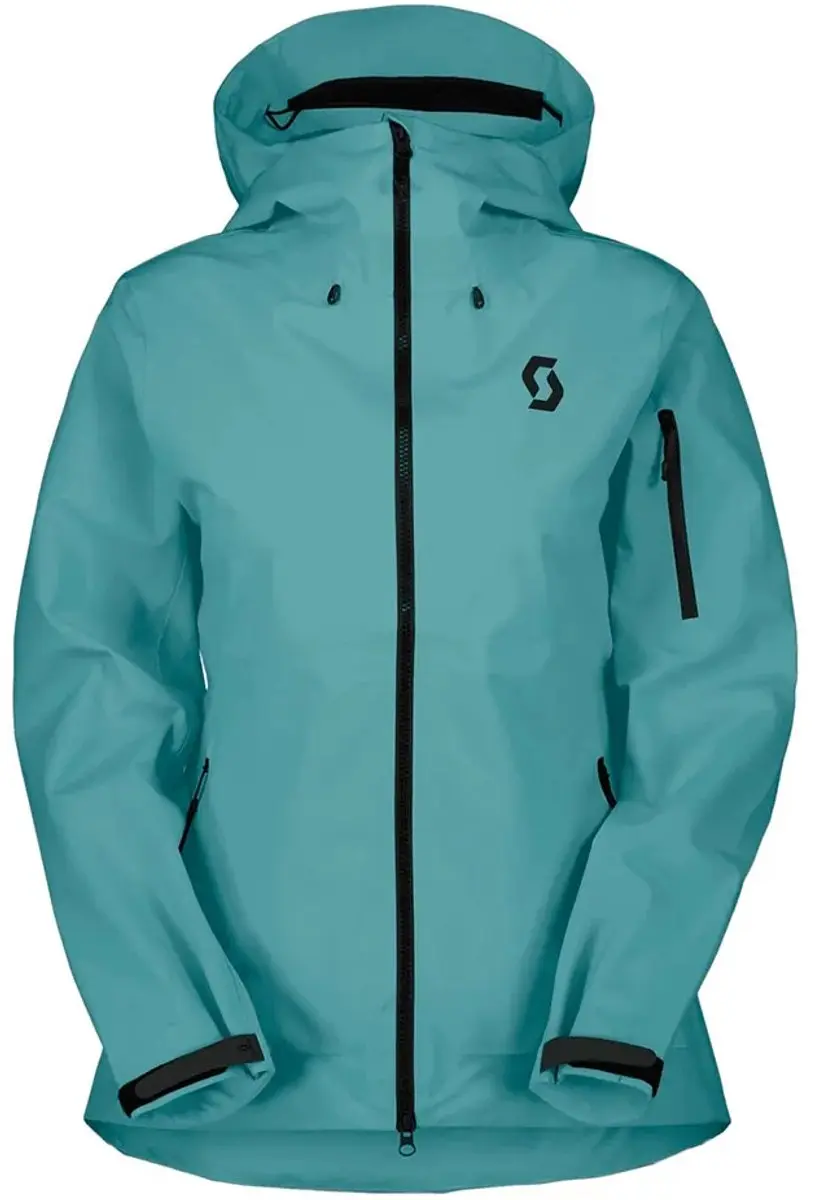 Scott Explorair 3L W Ski Jas Dames - Blauw - afbeelding 6 van 6