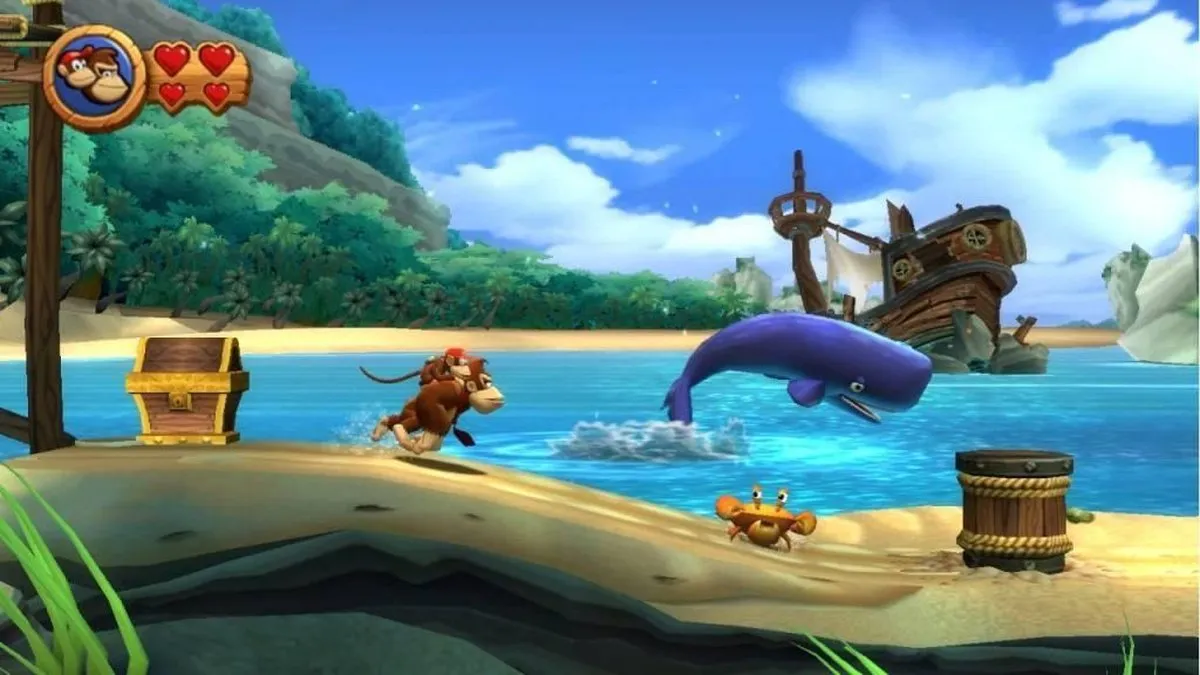 Nintendo Donkey Kong Country Returns 3D - Nintendo 3DS