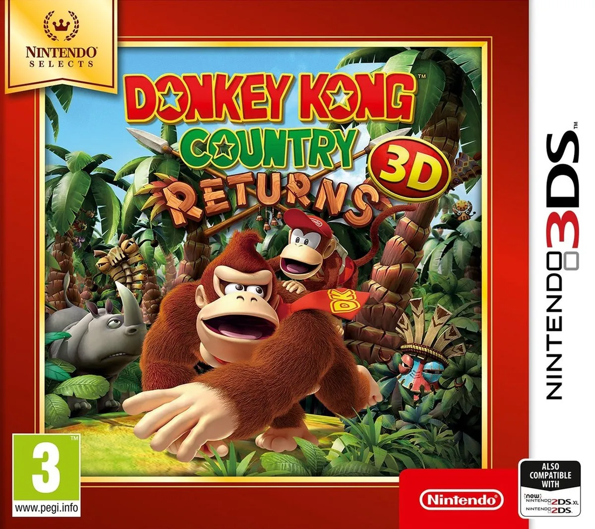Nintendo Donkey Kong Country Returns 3D