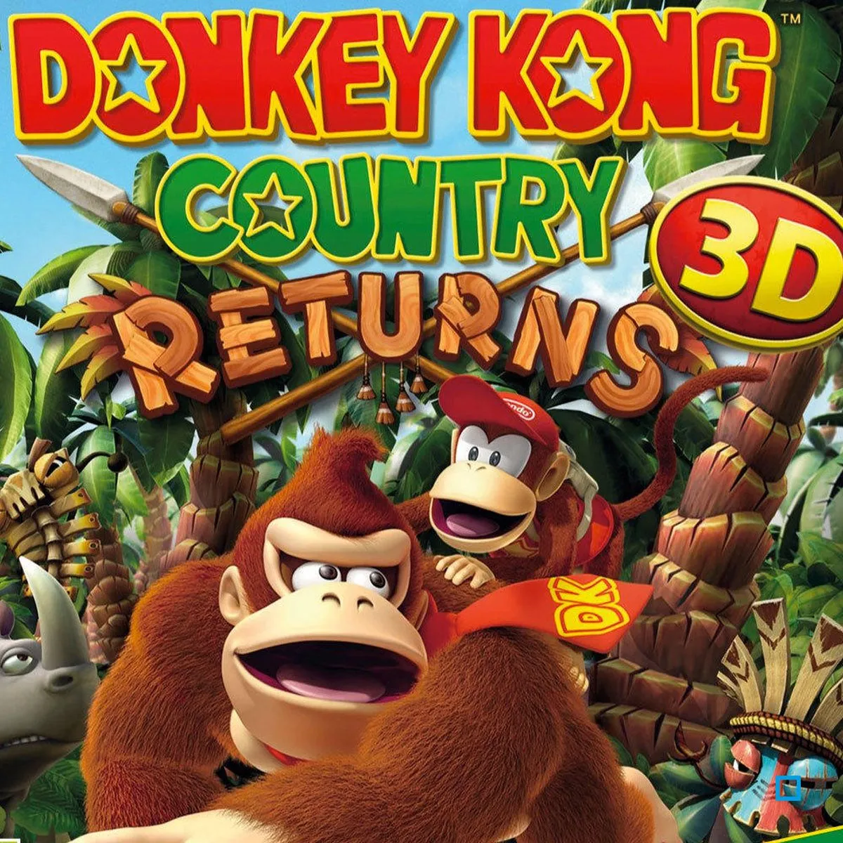 Nintendo Donkey Kong Country Returns 3D - Nintendo 3DS