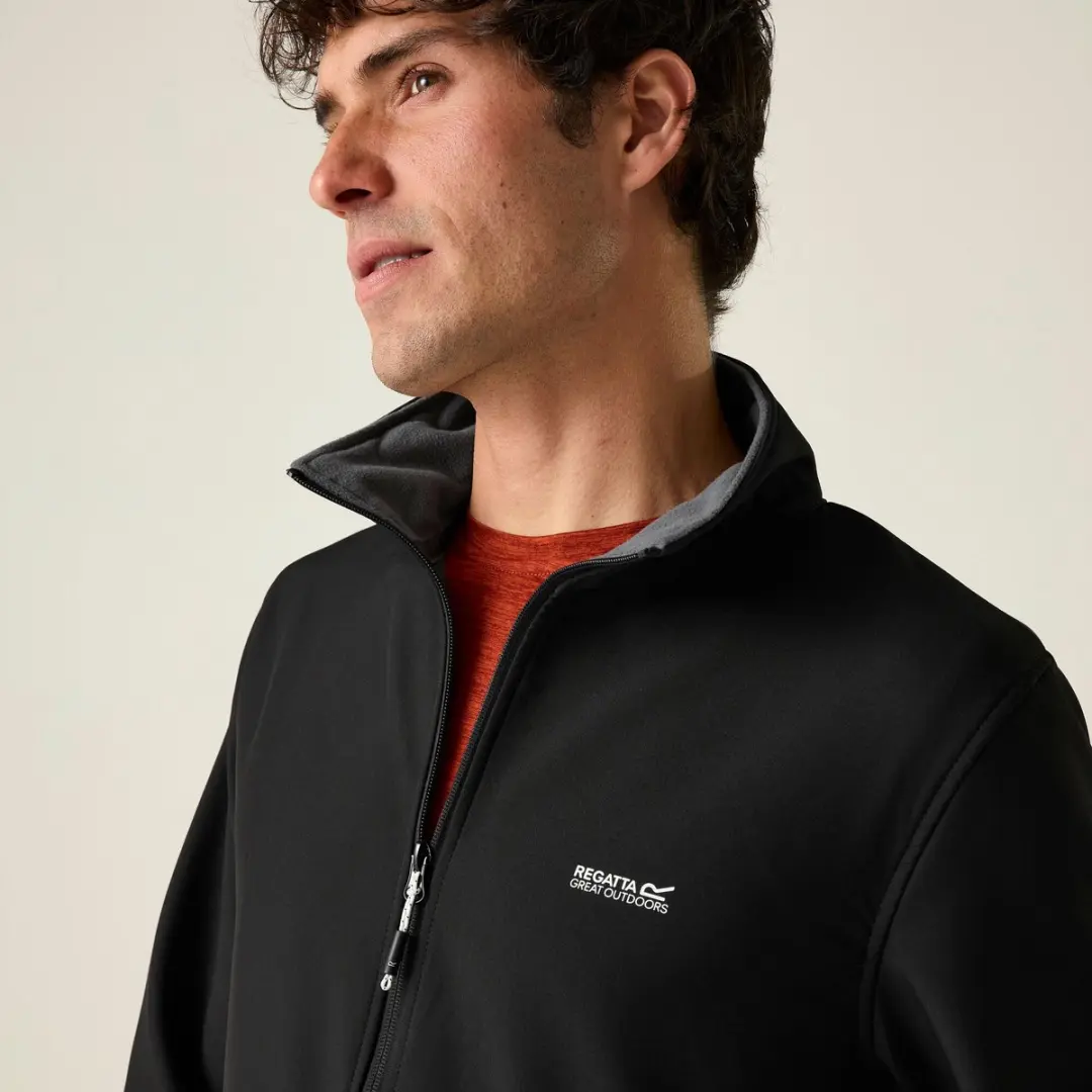 Regatta Cera V Softshell-jas - Zwart - afbeelding 5 van 6