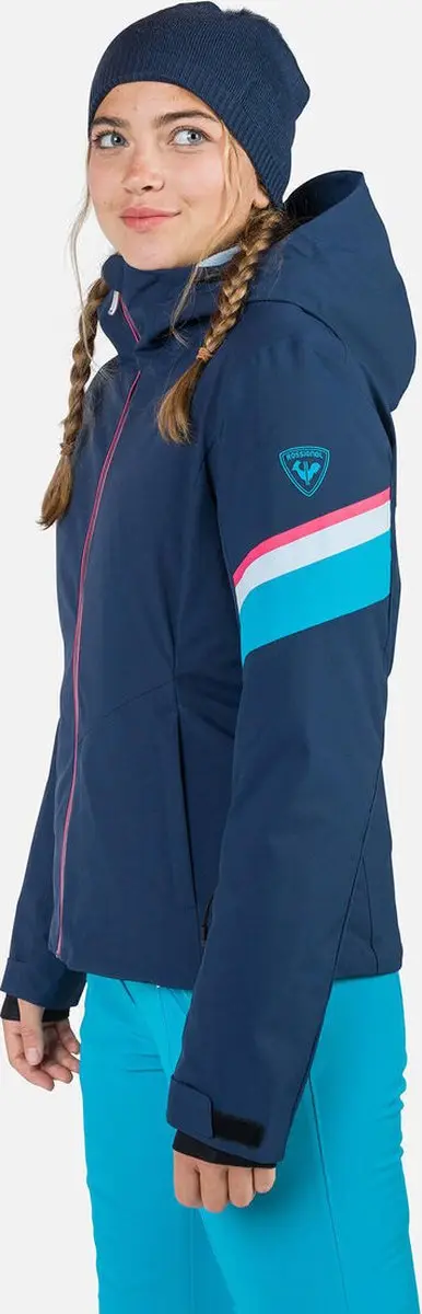 Rossignol Strawpile Ski Jas Dames - Navy - afbeelding 3 van 6