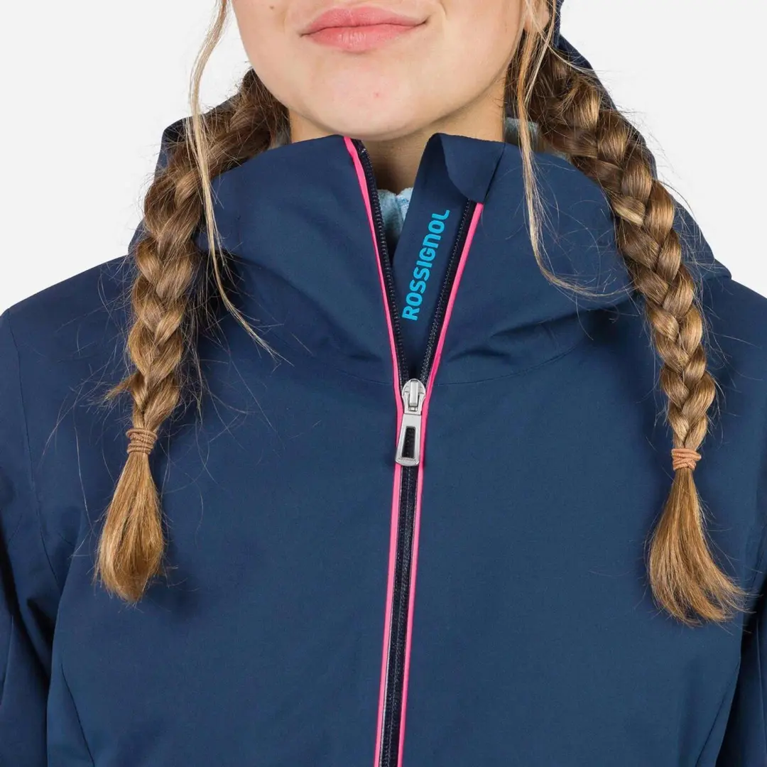 Rossignol Strawpile Ski Jas Dames - Navy - afbeelding 5 van 6
