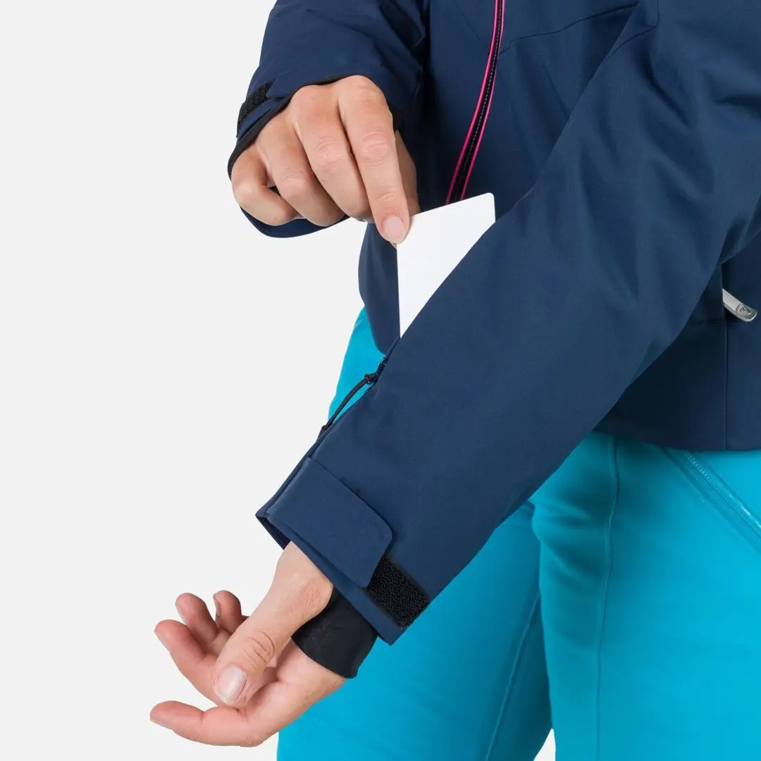 Rossignol Strawpile Ski Jas Dames - Navy - afbeelding 4 van 6
