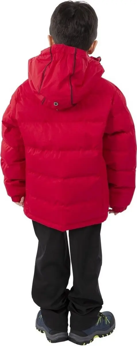Trespass Tuff Donsjack Kinderen - Rood 152 - afbeelding 2 van 6